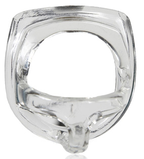 Armour Split Cockring Clear